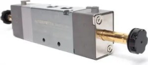 Elektrozawór pneumatyczny rozdzielający 5/3 G 1/4 centralnie zamknięty, Flowmatik FME 53 14 C EE