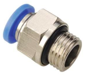 Złączka prosta, GZ1/8, wtyk 6x4mm