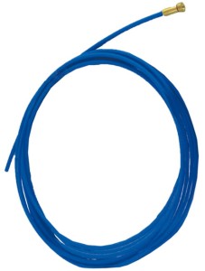Prowadnik teflonowy do drutu 0,8 - 1,0 mm - niebieski 4m