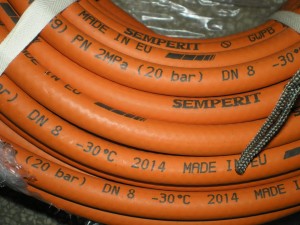 Profesjonalny wąż gumowy propan butan 6,3 x 3,5mm