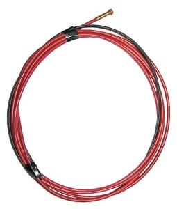 Prowadnik do drutu 1,0 - 1,2 mm - czerwony 4m