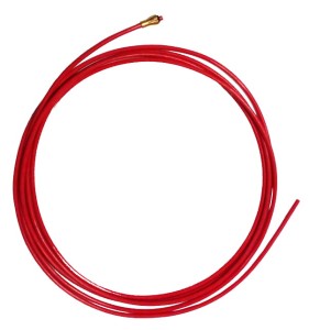 Prowadnik teflonowy do drutu 1,2 mm - czerwony 4m
