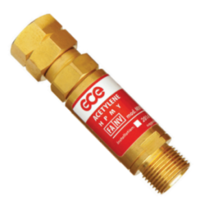 Bezpiecznik przypalnikowy ACETYLEN/PROPAN gwint 3/8L GCE