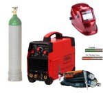 Zestaw: V-TIG 225P DC PULSE + Przyłbica + Butla + Reduktor + Elektroda
