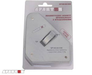 Magnetyczny uchwyt (trójkąt) spawalniczy z wyłącznikiem